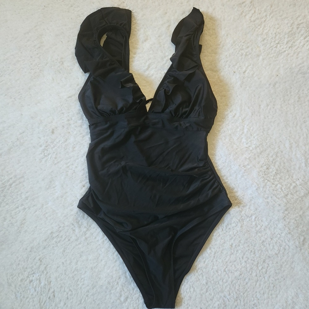 Unbranded Black One Piece‎ Swimsuit Women's Medium